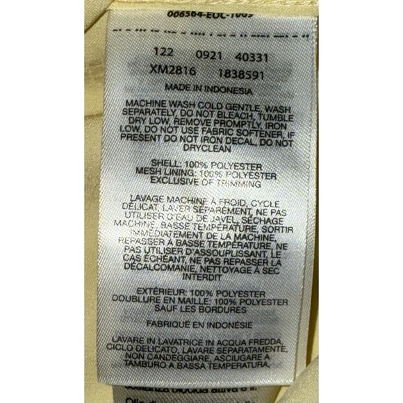 Columbia PFG Yellow Vented Shirt Men's Short Sleeve Size XXL 2TG UV protection - Picture 8 of 9